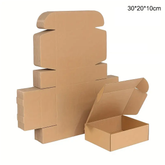 Willow Multipurpose Cardboard Corrugated E-Commerce Shipping Box 30x20x10Cms (100Pc Pack)