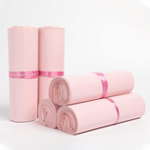 50Pc Pack 35x41 Cms Self-seal Adhesive Courier Storage Bags Mailer Postal Shipping Mailing Bags Pink Matt - Willow