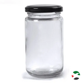 Willow 1000ml Big Honey Container Pickles Canned Glass Jar with Twist off Lid