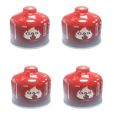Gas Cartridge Gas Flame Tank for BBQ Stove Machine 230g x 4 Pcs