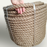 Strong Hemp 18mm x 91.4 mm Twine Cord for DIY Crafts, Decoration, Gift Wrapping, Garden, Boating, Hanging and Packing and Pets - Eco-Friendly, Durable Utility Rope (4mm To 32mm)