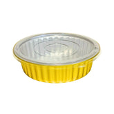 Olmecs Aluminum Food Container with Lid (1370ml) – 12pcs / Pack