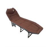 Willow Folding Camping Bed Portable Sleep Bed with Pockets Comfort Chair