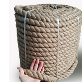 Strong Hemp 25mm x 91.4 mm Twine Cord for DIY Crafts, Decoration, Gift Wrapping, Garden, Boating, Hanging and Packing and Pets - Eco-Friendly, Durable Utility Rope (4mm To 32mm)