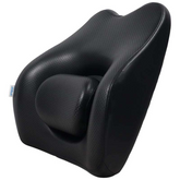 Car Cushion Lumbar Pillow Memory Foam Neck Support Cushion Breathable Car Headrest Lumbar Support Neck Pillow