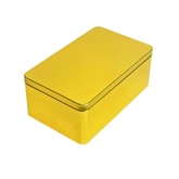 12Pc-Pack Empty Rectangle Metal Tin Can (18x10x8 Cms) - Willow