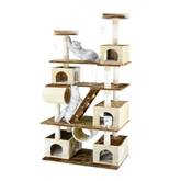 Go pet club 87″ cat tree climber with swing for cats