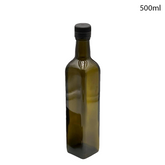 Willow Square Green Olive Oil Bottle 500ml (24Pcs/Ctn)