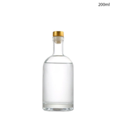 Willow Glass Gin / Juice Bottles with Gold Stopper 200ml (60 Pcs/Ctn)