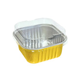 Olmecs Multi-Purpose Aluminum Food Container with Lid (150ml) – 25pcs