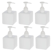 Willow 12Pc Manual soap Dispenser Plastic Lotion soap Bottle Container 250ml (12Pc Pack)