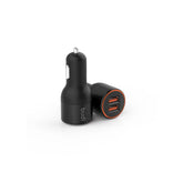 Car charger Budi CC109QB Black