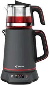 MEBASHI Tea Maker, 2L Kettle and 1L Teapot, Digital Display