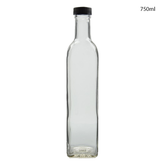 Willow Square Clear Olive Oil Bottle 750ml (24Pcs/Ctn)