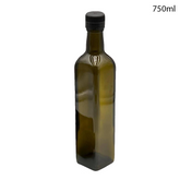 Willow Square Green Olive Oil Bottle 750ml (24Pcs/Ctn)