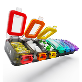 Fullicon Weekly Pill Organizer 7 Day, Large Pill Box Organiser for Travel, Moisture-Proof Medicine Organizer