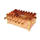 Brass Copper Barbeque Grill Set, Home & Outdoor Charcoal Grill Oven