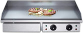 Olmecs 820 Easy Operating BBQ Griddle Full Flat Smooth Plate Electric Grill
