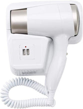 Lightweight Hotel Hair Dryer Wall Mounted, Quiet Professional Hairdryer for Home Bathroom