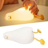 LED Lying Flat Duck Touch Light