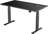 Navodesk APEX ULTRADESK, Electric Standing Desk with RGB Lighting (Black, 150 x 81 CM)