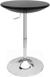 Olmecs Bar / Cocktail Adjustable Height 75-90cm Table with Stainless Steel Base T103A