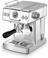 MEBASHI ME-ECM2038SS Espresso Coffee Machine, 20 Bar Pressure, 1.8L Capacity