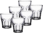 Liying Cortado Cups Set of 6 Clear Glass Cups 100ml