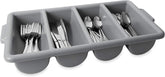 Janitorial Cutlery Tray, 4 Compartment Plastic (54*32.5*10.5 Cms)