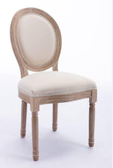 Olmecs Mordern Solid Wood Dining Chair for Kitchen (beige1)