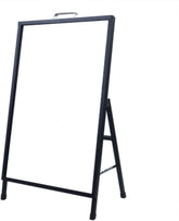 Olmecs Sign Holders A-Type Foldable Portable Advertising Stand Plug-in Poster Board Sign Display Stand