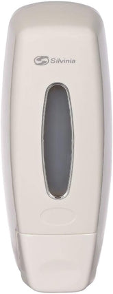 Silvinia Plastic Manual Soap Dispenser - White