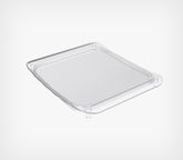 Crystal Clear Acrylic Cash Tray with Non-Slip Feet