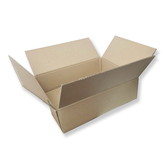 Kraft Corrugated E Flute Carton 30x24x8.5 Cm – (12pc Pack) - Willow