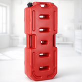 Portable Gasoline Fuel Can with Secure Cap Red - 30L