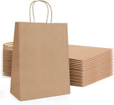Willow 250 Pieces Kraft Paper Bags with Twisted Handle 30x23x12cm (250Pc / Box)