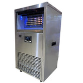 Commercial Ice Maker Stainless Steel, 144LBS/24H Under Counter Ice Maker Machine