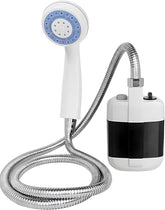 Electric Rechargeable Portable Camping Shower, Powered by Rechargeable Battery for Camping, Hiking, Traveling