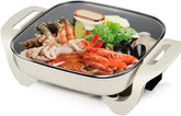Electric Frying Pan Non-Stick, Multi-Function Cooker with 500W/1000W Power