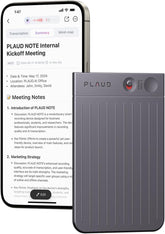 PLAUD NOTE AI Voice Recorder, App Control, Transcribe & Summarize Empowered by ChatGPT