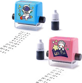 Smart Math Roller Stamps for Kids,2PCS Addition and Subtraction Teaching Stamps