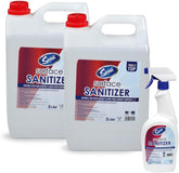 Swish Super Pack of 2 Antibacterial Disinfectant Multipurpose Surface Sanitizing Spray 5Ltr + 800ml Spray