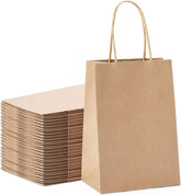 Willow 250 Pieces Kraft Paper Bags with Twisted Handle 33x28x16cm (250Pc / Box)