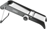 G S D Haushaltsgeräte Profi 30061 Professional Mandolin, Stainless Steel, Onion Slicer / Black