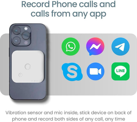 Magnetic Voicce and Call Recorder for iPhone/Android - Smoovie