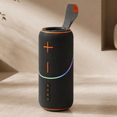 Portable Bluetooth Speaker with RGB LED Lights, Deep Bass Wireless Speaker