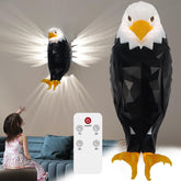 Magnetic Led Wall Mounted Eagle Lamp, with Remote Control