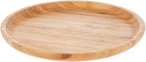 Liying Wooden Round Plate, 25 x 25 cm