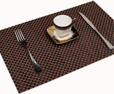 PVC Non-Slip Heat Resistant, Table Set for Kitchen, Dining Table, Hotel (10Pc Set)