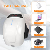 Cordless Heated Knee Massager for Pain Relief | Wireless Vibration & Infrared Heat Therapy